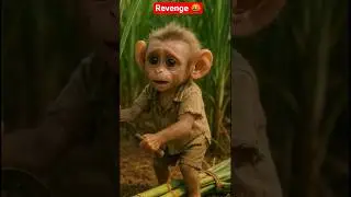🙊Poor Monkey Emotional।🐒 Revenge story#facts