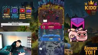 JE COPIE COLLE LE DECK DE MES ADVERSAIRES (Trop de golem..) CLASH ROYALE