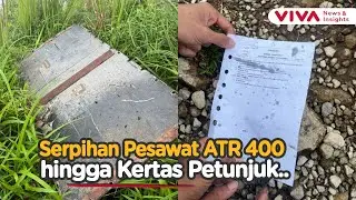 Serpihan Pesawat ATR 400 yang Disewa KKP Ditemukan
