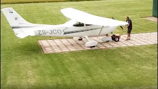 Cessna Airplane Electric Tow Cart / Tug