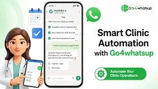 WhatsApp Automation for Clinics & Doctors | Book Appointments, Reminders & Patient Support
