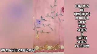 PARTYWEAR | ARGENZAS | PEARL WORKS | HARITHA SAREES PROMO