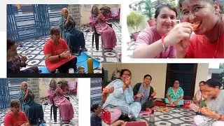My birthday celebration with yoga team