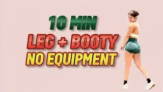 🍑Killer GLUTE, LEG,Thigh Workout in 10 Minutes🔥No Equipment Required | Home Workout | Fit Samra