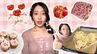 Ich TESTE die S&Uuml;SSESTEN TikTok Valentinstag Rezepte! 🤯❤️ /Elli Uno