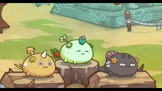 Axie Infinity. № 004-1. Plant Beast Reptile