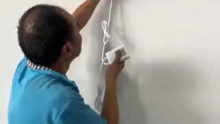 Electric Projection Screen Installation
