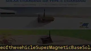 2 Magnetic Solar Wireless Backup Camera HD1080P 3 Mins DIY Installation DVR 7