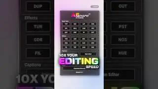 10X Faster Editing &mdash; Free AE Script!📄 #shorts