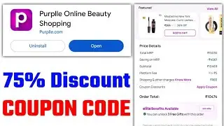 Purplle App Coupon Code 2025 || purple i heart beauty sale 2025 || purple coupon code today