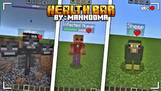 Health Bar V2.4 Add-On for minecraft bedrock 1.21.130+