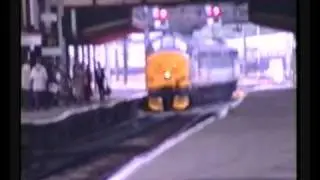 Preston Station in 1993 (3) - Loco-hauled Passenger Trains