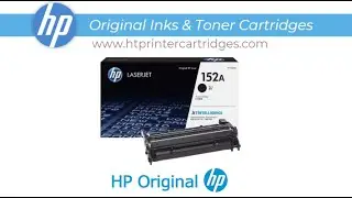 HP 152A Black Original LaserJet Toner Cartridge W1520A
