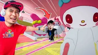 PAPS AQILA DIKEJAR POLISI MY MELODY | ROBLOX