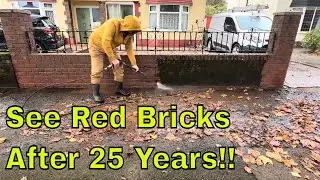 Satisfying Transformation of Wall with Pressure Washing Power
