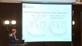 Flaw interaction under bending, residual stress and thermal shock loading