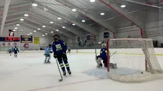 2025.06.15 prep show play hockey against 128 elite, bar down goal