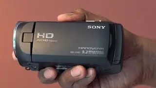 Overview & DEMO: Sony - HDRCX405 HD Video Recording Handycam Camcorder