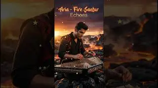 🔥 Epic Santur & Drumming - Echoes - Aria - Fire Santur | Intense World Music Fusion 🥁