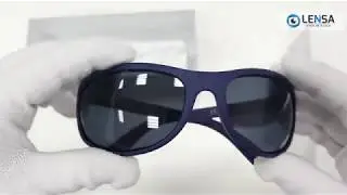 Unboxing ochelari de soare unisex Polaroid P7334D 863 BLUE  &ndash; LENSA.RO