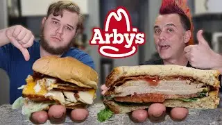 Arby's Cranberry Deep Fried Turkey Sandwich & Turkey Club Sandwich Review 🦃🥪