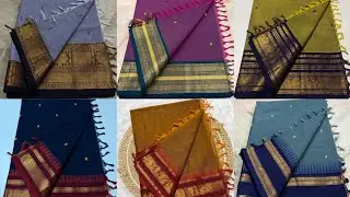 KANCHI COTTON SAREES || COTTON SAREES