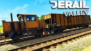 NEW VR TRAIN GAME! FAILING AT TRAIN DRIVING?! (Derail Valley Gameplay) Virtual Reality Train Game!