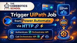Trigger UiPath job from Power Automate via HTTP 🔗⚡ Authenticate, call Orchestrator API 🚀🤖