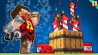 500 + Raketen in Minecraft zünden
