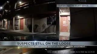 Tucson Police seek suspects after security guard injured in shooting