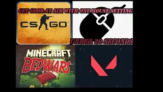 improve aim in every fps game with this mouse setting under 20 seconds