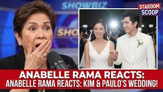 ANABELLE RAMA REACTS TO KIM CHIU & PAULO AVELINO’S MARRIAGE — SHOWBIZ HOLDS ITS BREATH