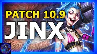 Patch Rundown 10.9 ADC Tier List! League Of Legends (Let's Talk Jinx 179)