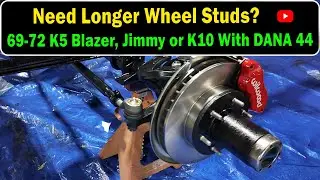 Quest for Longer Studs (Dana 44 4x4???)