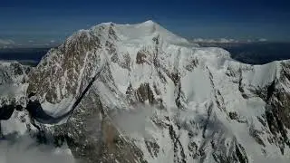 Sentinel Rouge ski descent, Brenva Face of Mt Blanc