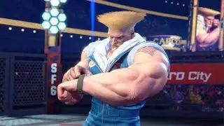 Street Fighter 6 90s movie main event