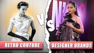 High-End Fashion: Retro Couture vs. Contemporary Designer Brands