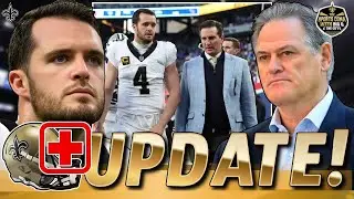 🚨What&rsquo;s Next for the Saints After Derek Carr's Shoulder Injury?
