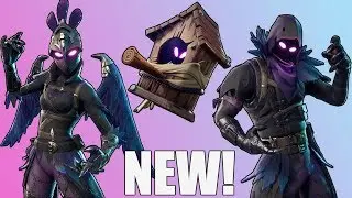 FORTNITE BIRDHOVEL BACK BLING! (w/Ravage & Raven)