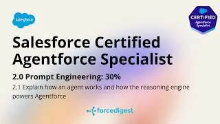 Salesforce Certified Agentforce Specialist - Certification Exam Full Course Vol. 2.1