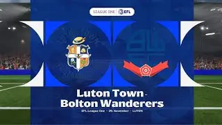 EA Sports FC 26 | &laquo;Лутон Таун&raquo; против &laquo;Болтон Уондерерс&raquo; &mdash; Первая лига Английской футбольной лиги...