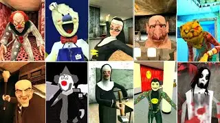 Caught Battle #13 - Teddy Freddy - Slendrina - Death Park 2 - The Nun - The Clown Mob - Ice Scream 3