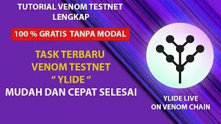 TUTORIAL TESTNET VENOM NETWORK - NEW TASK YLIDE TETNET IS LIVE !!! - GRATIS TANPA MODAL 2023
