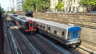 24 Trains in 27 Minutes - MTA MetroNorth RR - Park Ave Tunnel Portal