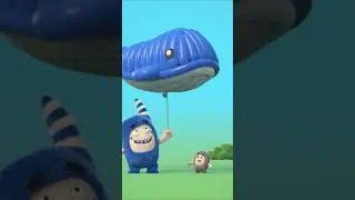 Pogo BLOWS UP THE WHALE 🐳 Oddbods Kids Cartoon Videos #shorts #oddbods #funny #cartoon