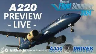 Synaptic A220 Preview | Real Airbus Pilot