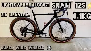 LIGHTCARBON Monster Gravel 2.0 updates!! ⚡️ 🛞