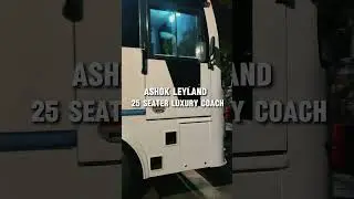 Introducing our new family member Ashok Leyland 25 Seater Luxury Coach! #AshokLeyland #leylandbus