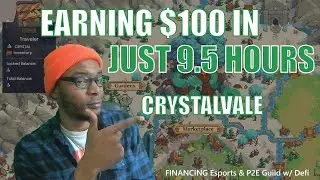 How I Earned $100 in Just 9.5 Hours | Defi Kingdoms Crystalvale (AVAX Subnet)