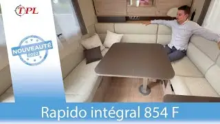 Nouveauté Rapido 2022 : le camping-car intégral 854 F présenté par Thibaut !